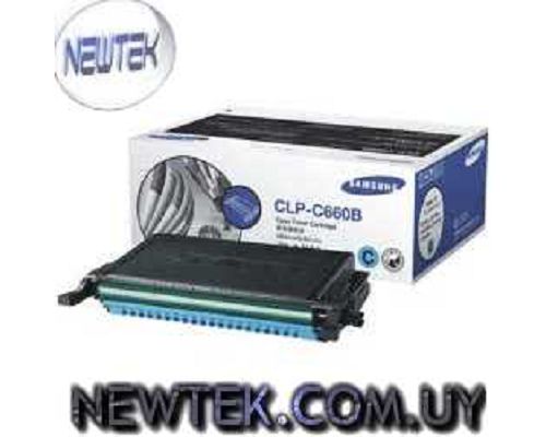 Toner Samsung CLP-C660B Negro original CLP-610ND CLP-660N CLP-660ND CLX-6200FX