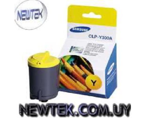 Toner Samsung CLP-Y300 Amarillo original CLP-300 CLP-300N CLX-2160 CLX-3160N