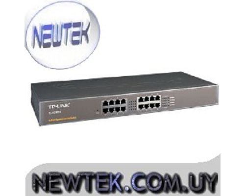 Switch 16 Gigabit Ethernet TP-Link TL-SG1016 Gigabit Ethernet 10/100/1000 1U 19"